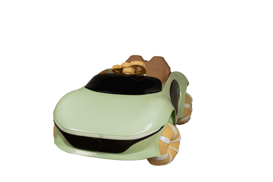 Auto Eléctrico Infantil 6.4V con Burbujas