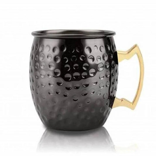 Moscow Mule Mug Negro Martillado
